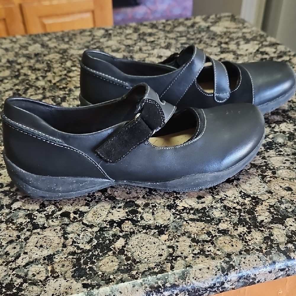 Clarks Black Mary Jane Shoes